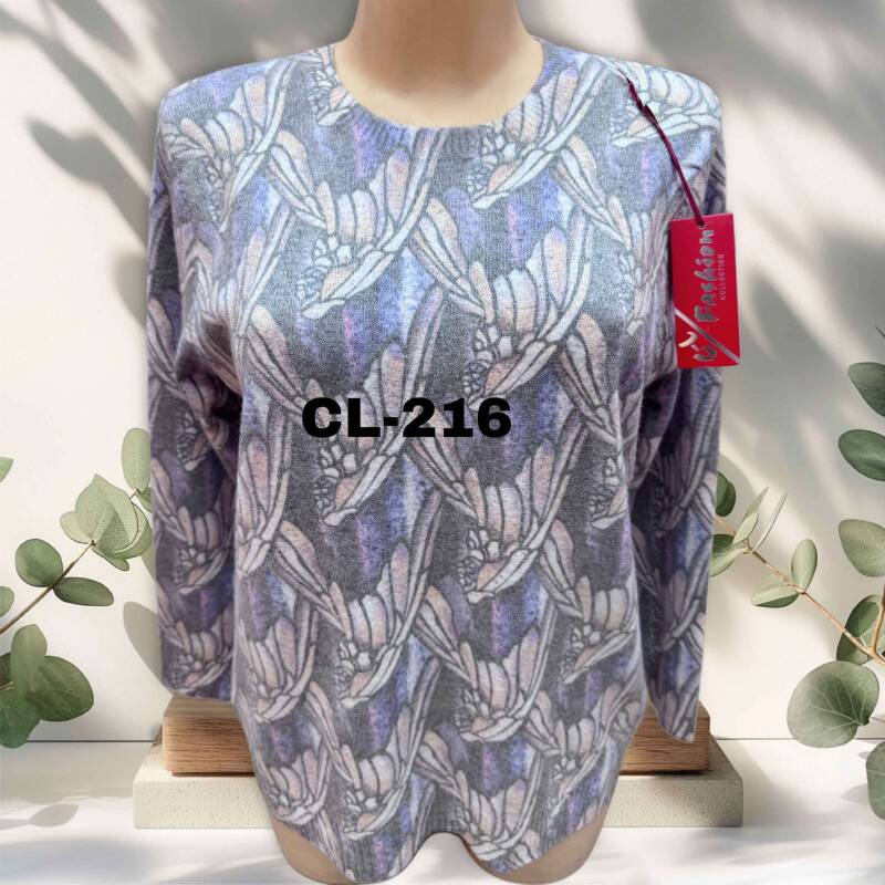 Swetry damskie Roz L-3XL. 1 kolor. Paczka 12 szt